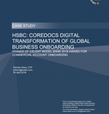 HSBC: CoreDocs Digital Transformation Of Global Business Onboarding