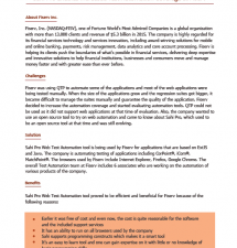 Sahi Pro Enables Increased Test Automation Coverage at Fiserv