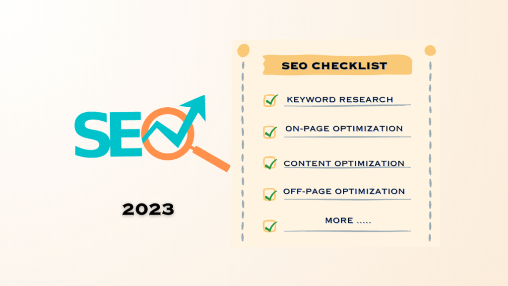 SEO checklist for bloggers